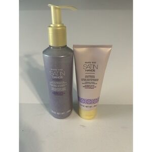 Mary Kay Satin Hands Shea Scrub & Shea Cream- Citrus Lilac‎ Scented